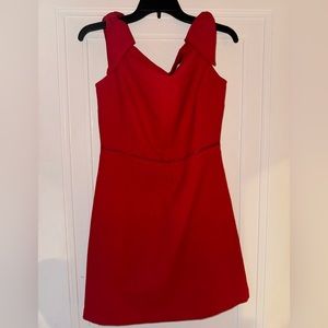 Vineyard vines bow off the shoulder dress